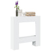 Vidaxx Kaminverkleidung 81x18x82 cm Holzwerkstoff weiß