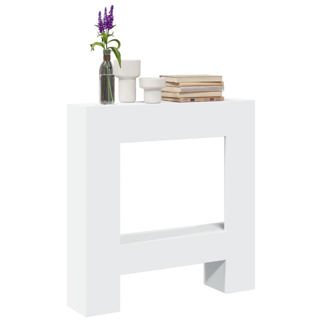Vidaxx Kaminverkleidung 81x18x82 cm Holzwerkstoff weiß