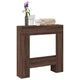 Vidaxl Hairstop 81x18x82 cm verarbeiteter Holzbraun -Eichen -Eichen