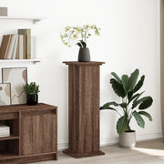 VIDAXL -Basis mit Speicherplatz 31x30x90 cm propertiertes Holzbraune Eiche - afbeelding 1