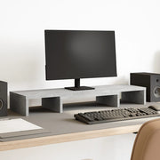 Vidaxl Monitor Standard einstellbar 80x24x10,5 cm Holzbetonpreis - afbeelding 1