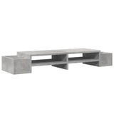 VIDAXL -Monitorständer mit Speicherplatz 100x27x15 cm Holzbetonpreis - afbeelding 2