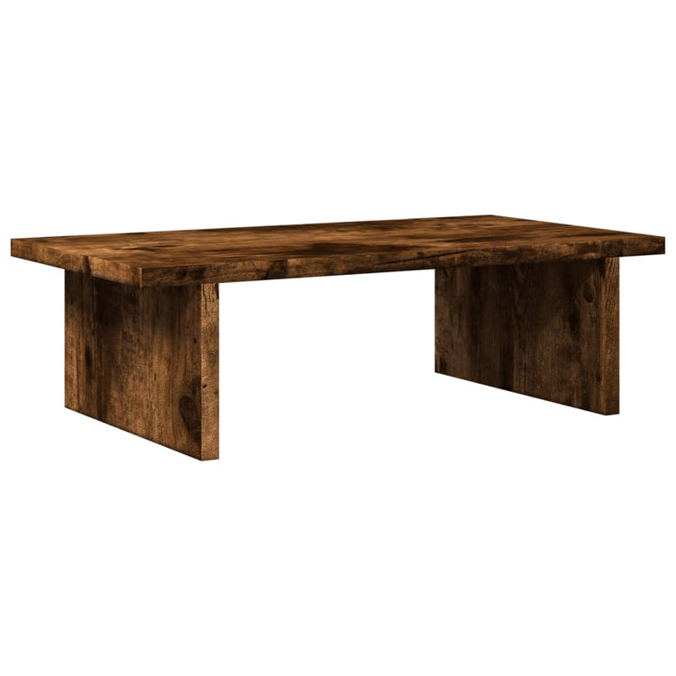 Vidaxl Monitor steht 50x27x15 cm propertiertes Holzgeräuchchen -Eichefarbe