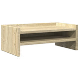 Vidaxl Monitor Stand 42x24x16 cm verarbeitetes Holz Sonoma Eiche farbig - afbeelding 2