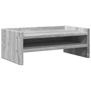 Vidaxl Monitor Stand 42x24x16 cm verarbeiteter Holzgrau Sonoma -Eiche - afbeelding 2