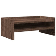 Vidaxl Monitor Stand 42x24x16 cm verarbeiteter Holzbraune Eiche gefärbt - afbeelding 2