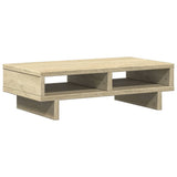 Vidaxl Monitor steht 50x27x15 cm verarbeitetes Holz Sonoma Eiche farbig - afbeelding 2