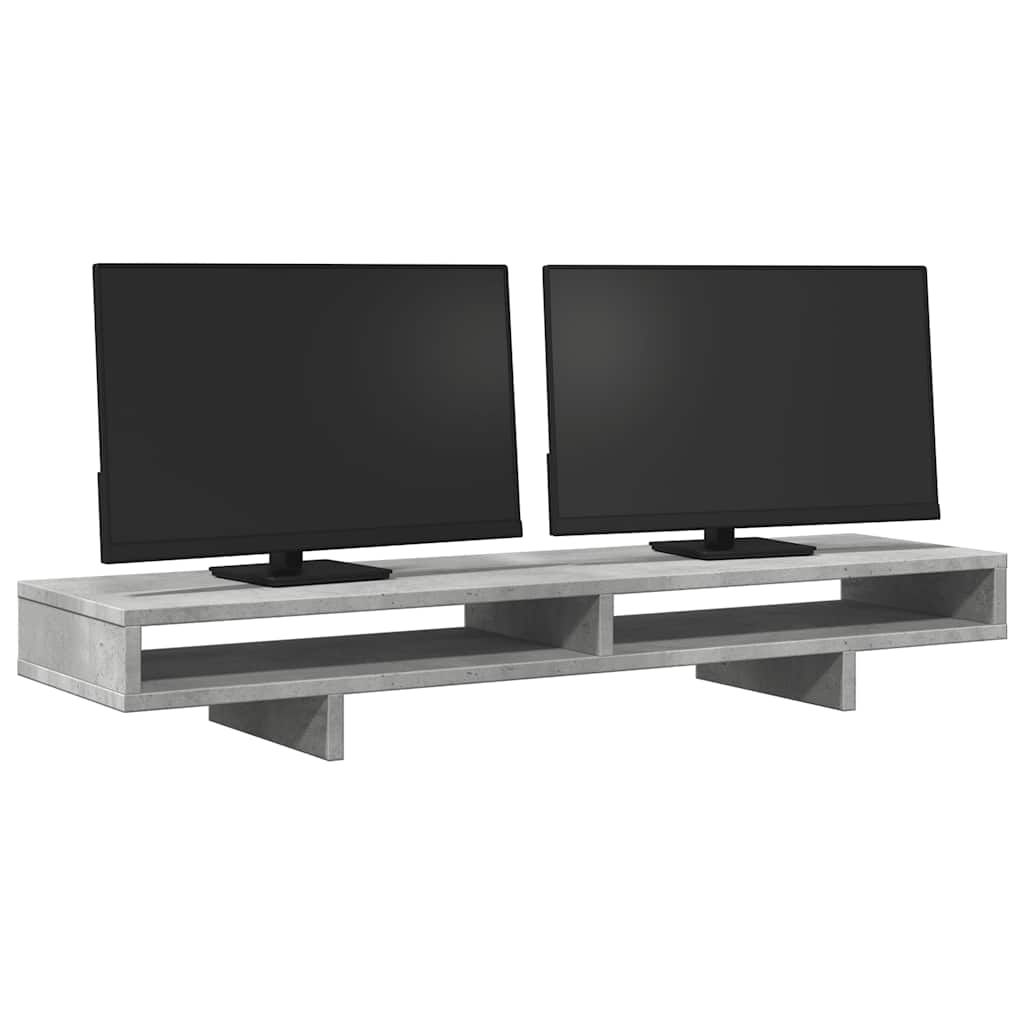 Vidaxl Monitor Standard 100x27x15 cm verarbeiteter Holzbetonpreis