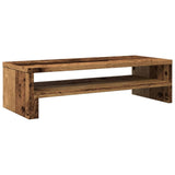 Vidaxl Monitor Standard 54x22x15 cm verarbeitetes Holz altes Holzfarbe - afbeelding 2