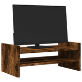 Vidaxl Monitor steht 50x27x20 cm propertiertes Holzgeräuchchen -Eichefarbe - afbeelding 3