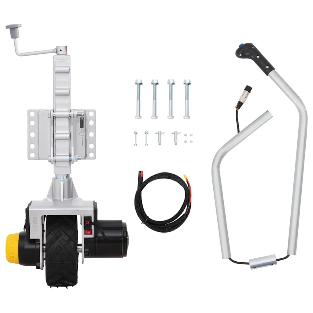 Vidaxx Anhängerheberrad 12 V 550 W Aluminium