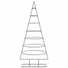 VidaXL Weihnachtsdekoration Weihnachtsbaum 180 cm Metall Schwarz