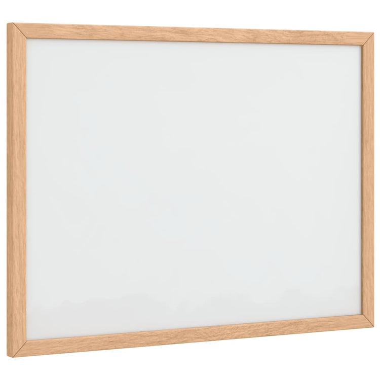 Magnetisches Whiteboard von Vidaxx mit Rahmen aus massivem Kiefernholz, 40 x 30 cm