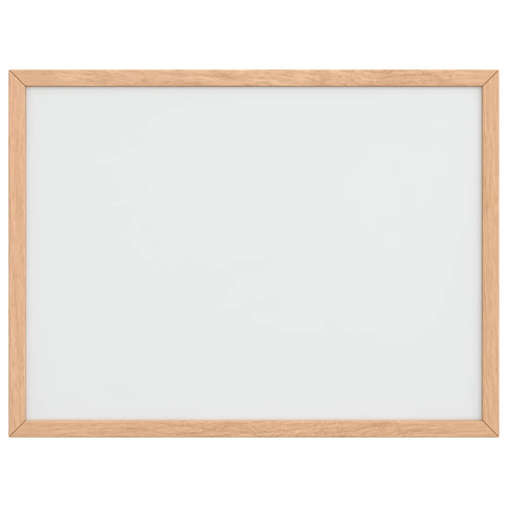 Magnetisches Whiteboard von Vidaxx mit Rahmen aus massivem Kiefernholz, 40 x 30 cm