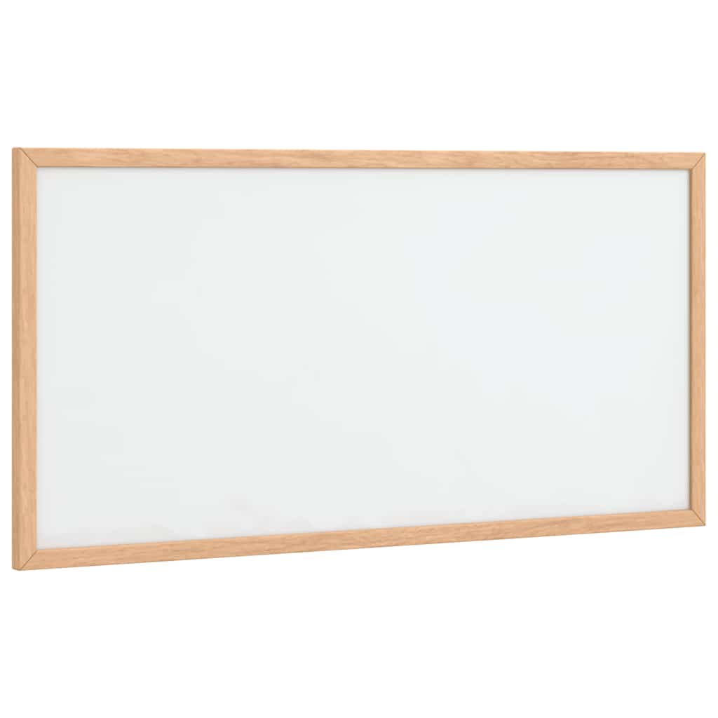 Vidaxx magnetisches Whiteboard mit Rahmen aus massivem Kiefernholz 60x30 cm