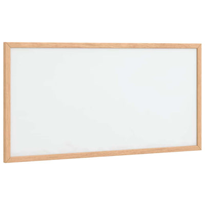 Vidaxx magnetisches Whiteboard mit Rahmen aus massivem Kiefernholz 60x30 cm