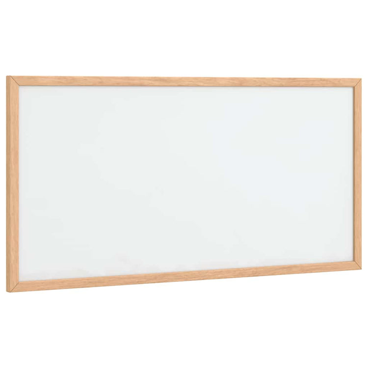 Vidaxx magnetisches Whiteboard mit Rahmen aus massivem Kiefernholz 60x30 cm