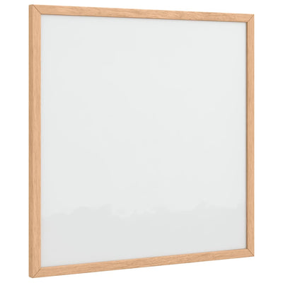 Magnetisches Whiteboard von Vidaxx mit Rahmen aus massivem Kiefernholz, 40 x 40 cm