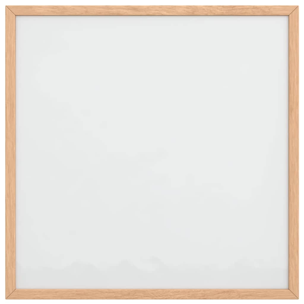 Magnetisches Whiteboard von Vidaxx mit Rahmen aus massivem Kiefernholz, 40 x 40 cm