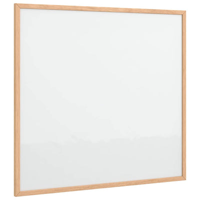 Magnetisches Whiteboard von Vidaxx mit Rahmen aus massivem Kiefernholz, 60 x 55 cm