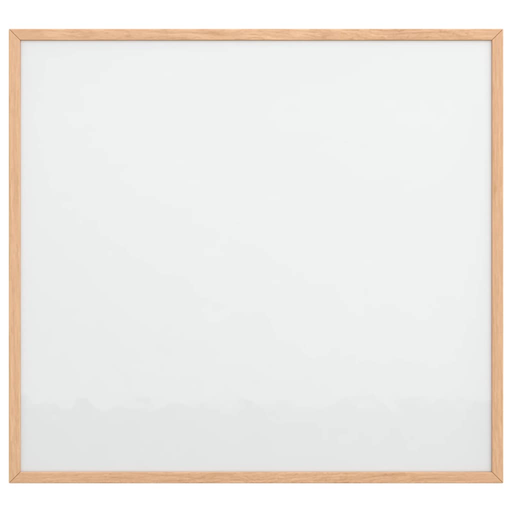 Magnetisches Whiteboard von Vidaxx mit Rahmen aus massivem Kiefernholz, 60 x 55 cm