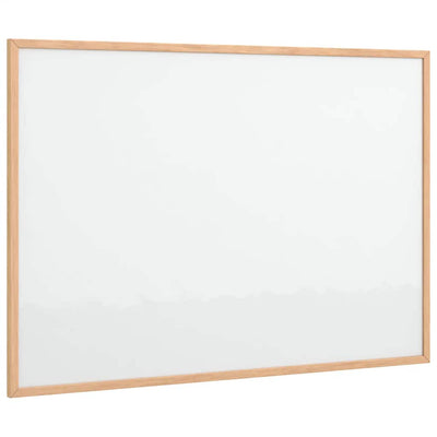 Vidaxx magnetisches Whiteboard mit Rahmen aus massivem Kiefernholz 80x55 cm
