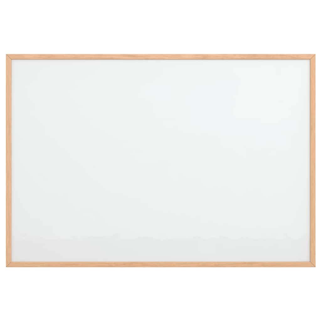 Vidaxx magnetisches Whiteboard mit Rahmen aus massivem Kiefernholz 80x55 cm