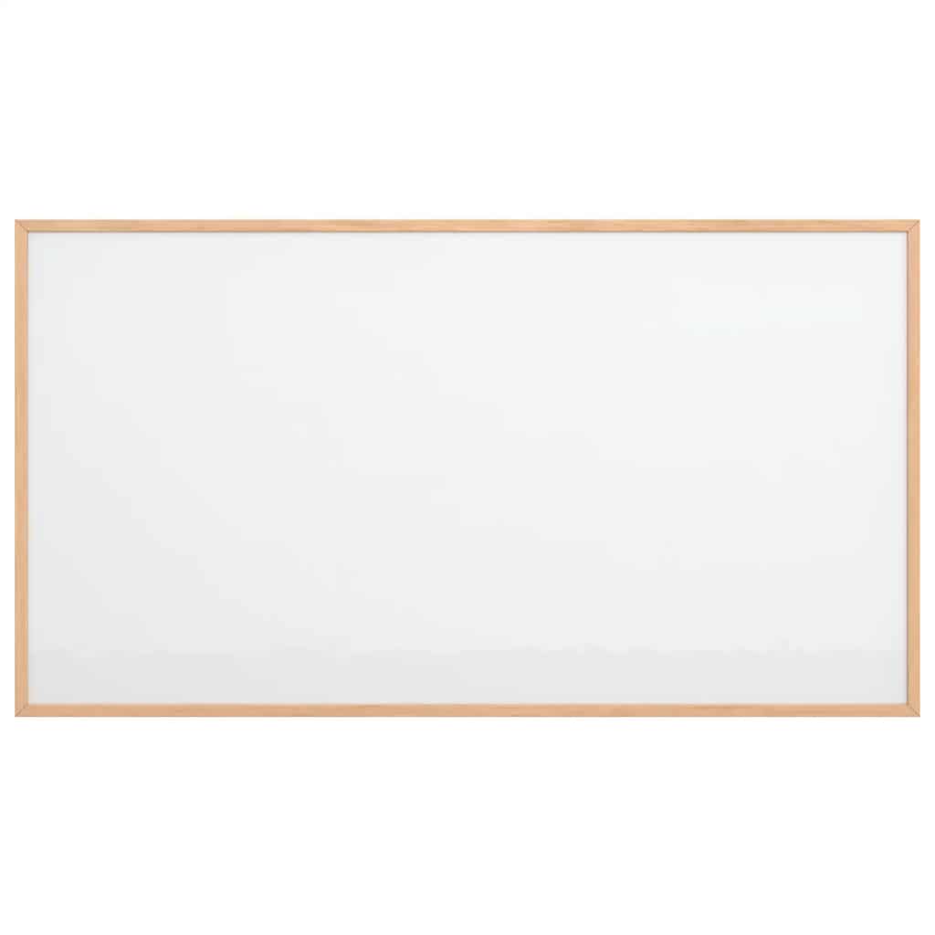 Magnetisches Whiteboard von Vidaxx mit Rahmen aus massivem Kiefernholz, 100 x 55 cm