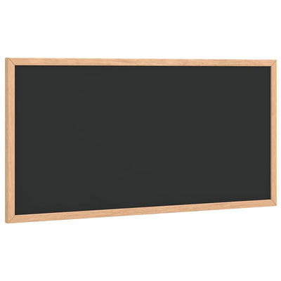 Vidaxx Tafel mit massivem Kiefernholzrahmen schwarz 60x30 cm