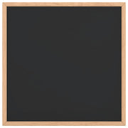 Vidaxx Kreidetafel mit Rahmen aus massivem Kiefernholz 40x40 cm schwarz - afbeelding 3