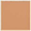 Vidaxx Korkplatte mit Rahmen aus massivem Kiefernholz 40x40 cm