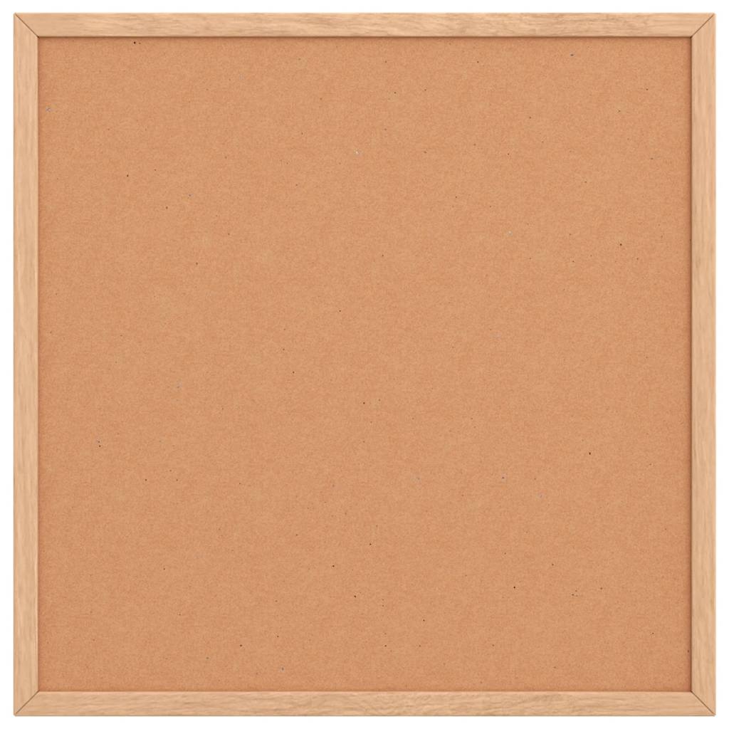 Vidaxx Korkplatte mit Rahmen aus massivem Kiefernholz 40x40 cm