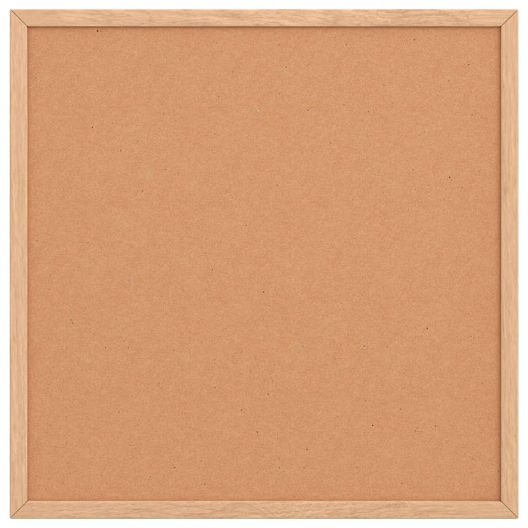 Vidaxx Korkplatte mit Rahmen aus massivem Kiefernholz 40x40 cm