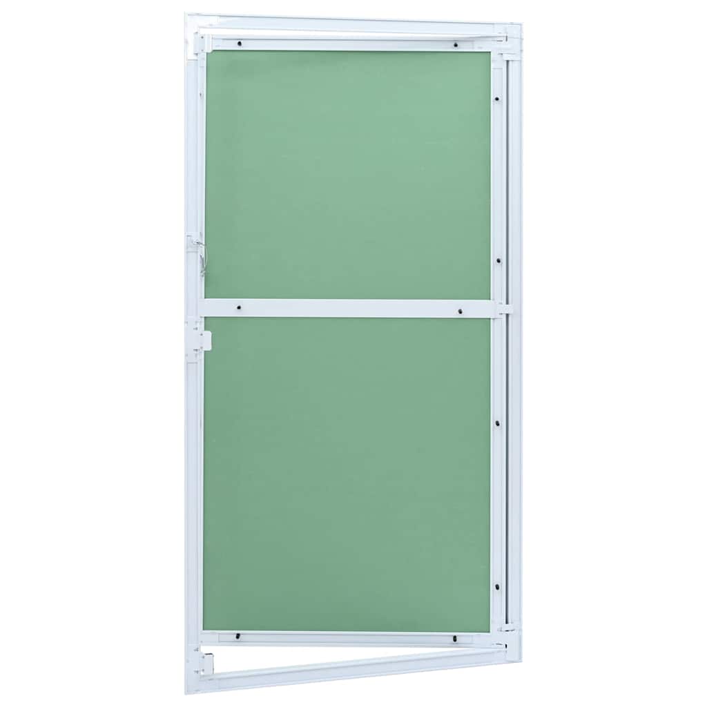 Vidaxx Zugangsklappe grün und silber 55 x 105 cm