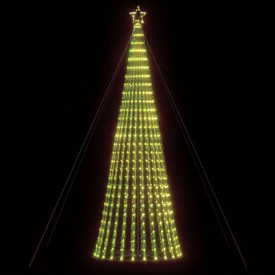 VIDAXL LED Weihnachtsbaum 1028 LEDs warmes Weiß 403 cm
