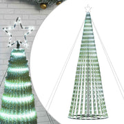 VIDAXL LED Weihnachtsbaum 1028 LEDs kalt weiß 403 cm - afbeelding 2
