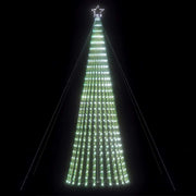 VIDAXL LED Weihnachtsbaum 1028 LEDs kalt weiß 403 cm - afbeelding 1