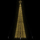 Vidaxl -LED -Weihnachtsbaum mit Spikes 1534 LEDs warmes Weiß 500 cm