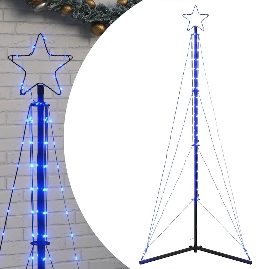 Vidaxl LED Christmas Tree 363 LEDs 182 cm Blau