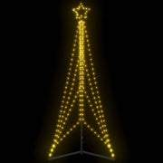 Vidaxl LED Weihnachtsbaum 483 LEDs warm weiß 240 cm - afbeelding 1