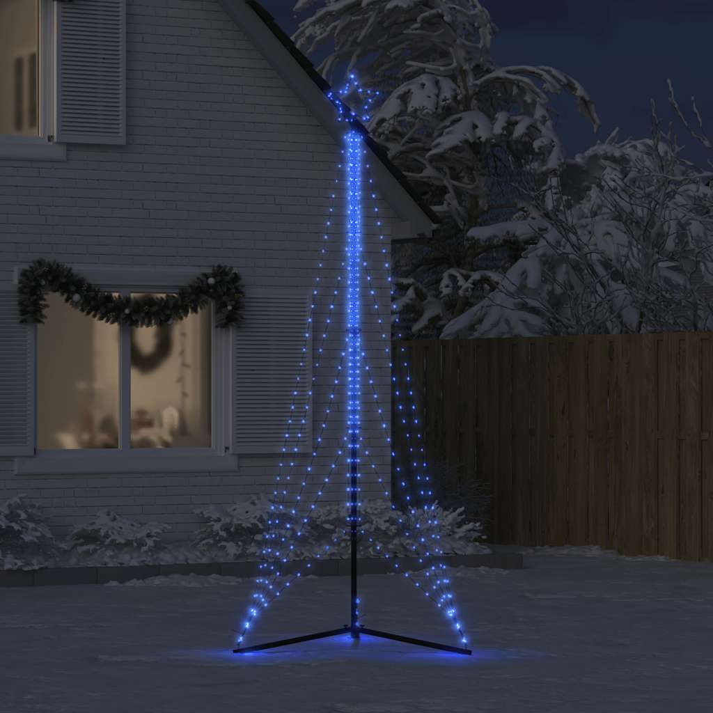 Vidaxl LED Weihnachtsbaum 525 LEDs 302 cm Blau