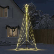 VIDAXL LED Weihnachtsbaum 615 LEDs warmes Weiß 404,5 cm - afbeelding 3
