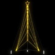 VIDAXL LED Weihnachtsbaum 615 LEDs warmes Weiß 404,5 cm - afbeelding 1
