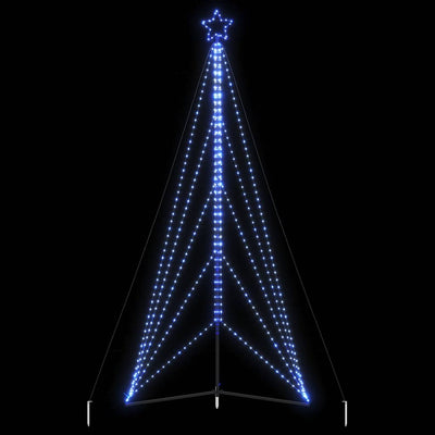 Vidaxl LED Weihnachtsbaum 615 LEDs 404,5 cm Blau