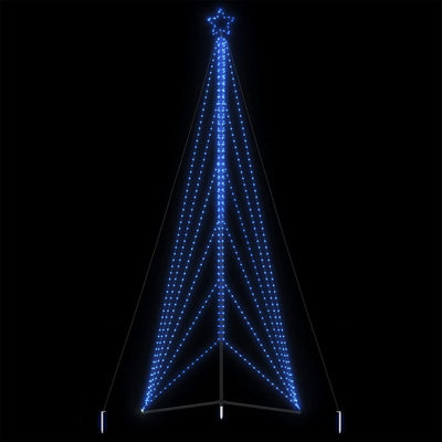 Vidaxl LED Weihnachtsbaum 861 LEDs 478 cm Blau