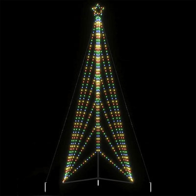 Vidaxl LED Weihnachtsbaum 861 LEDs Bunt 478 cm