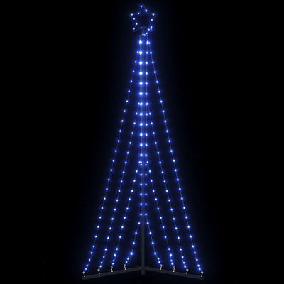 VIDAXL LED Weihnachtsbaum 339 LEDs 187 cm Blau