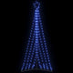 VIDAXL LED Weihnachtsbaum 339 LEDs 187 cm Blau