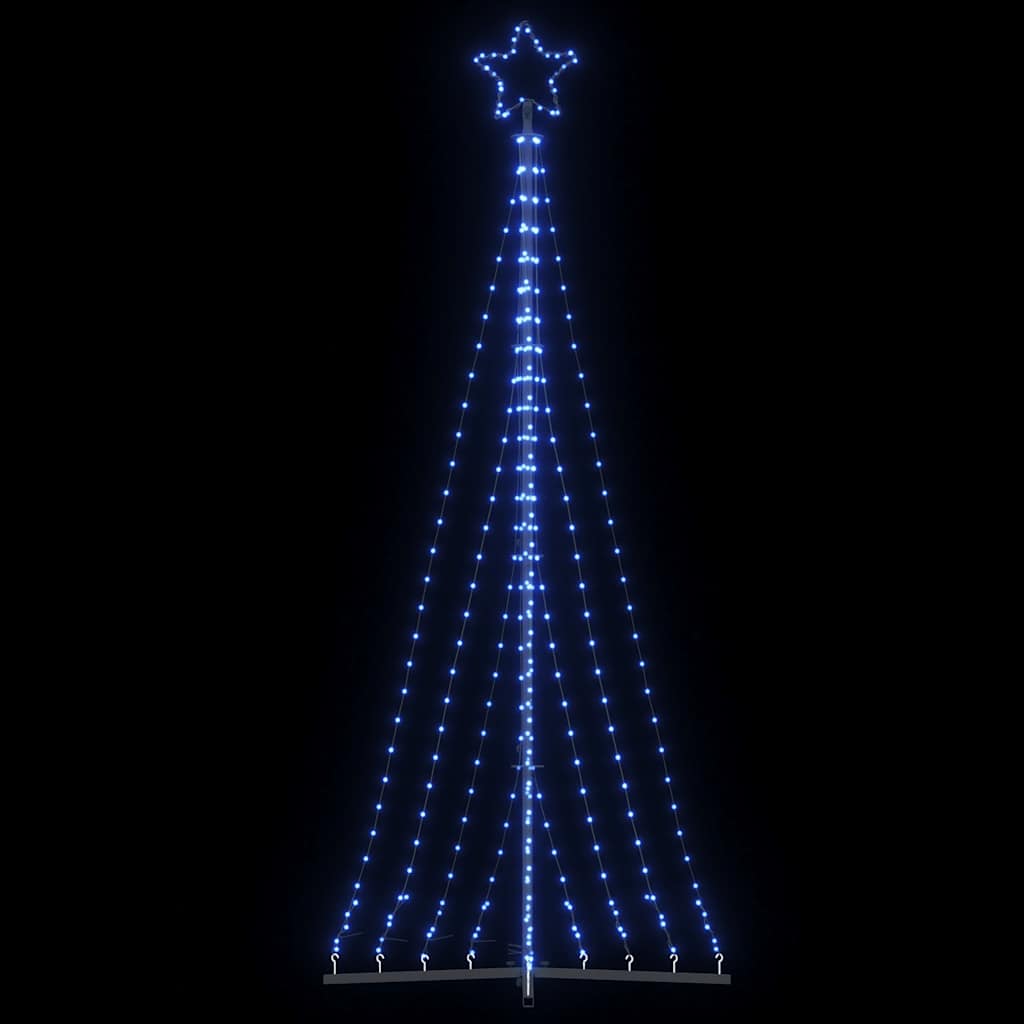 Vidaxl LED Weihnachtsbaum 447 LEDs 249 cm Blau