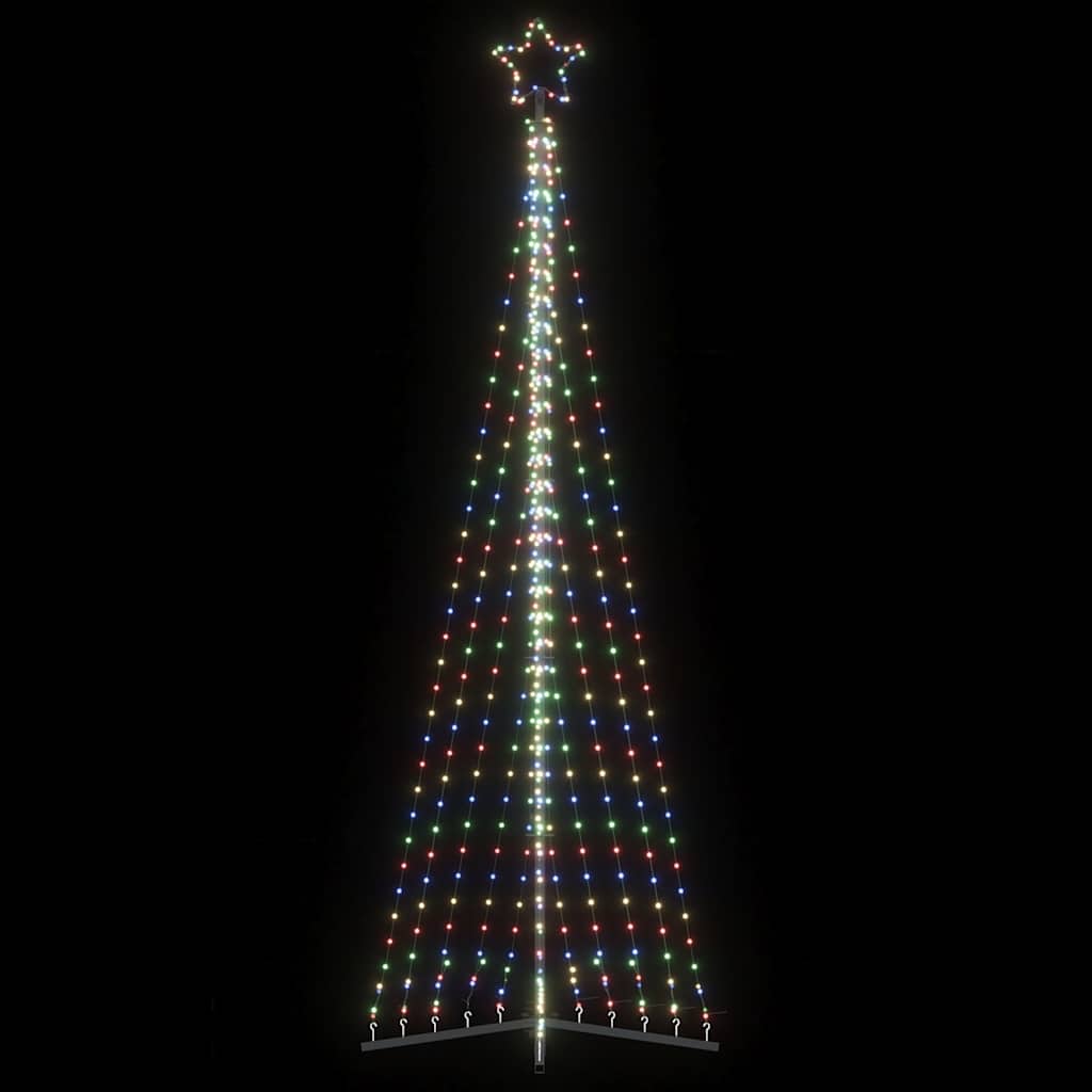 Vidaxl LED Weihnachtsbaum 495 LEDs Bunt 300,5 cm